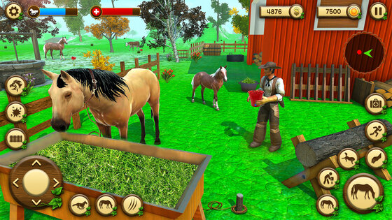 Horse Simulator Survival Games 1.35. Скриншот 1