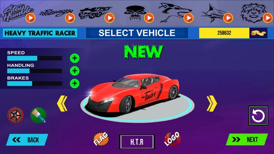 Русская автомобильная игра 0.7.7. Скриншот 3