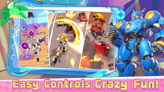 Smash Car: Robot Racing 1.2.1HW. Скриншот 9