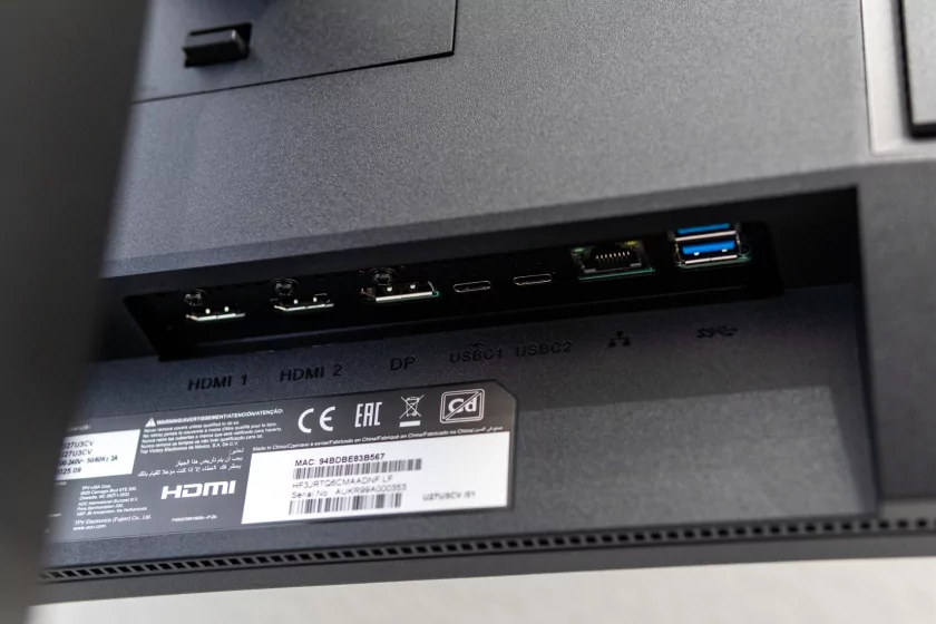 Монитор, который продумали до мелочей: обзор 4K-красавца AOC U27U3CV — Дизайн корпуса. 8