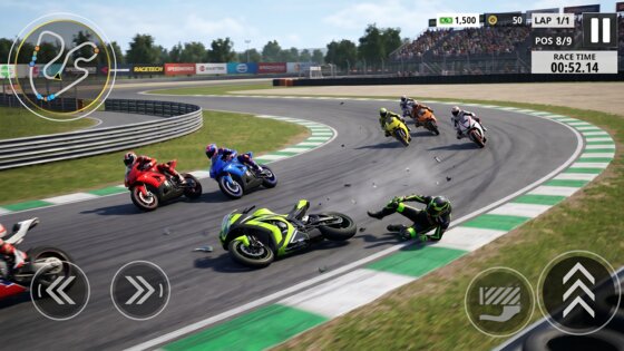Moto Racer: Bike Racing Game 1.2.4. Скриншот 16