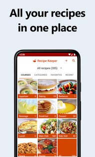 Recipe Keeper 3.46.1.0. Скриншот 1