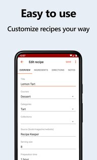 Recipe Keeper 3.46.1.0. Скриншот 5