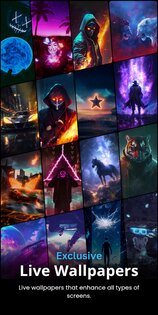 Live Wallpapers, 4K Wallpapers 6.1. Скриншот 5