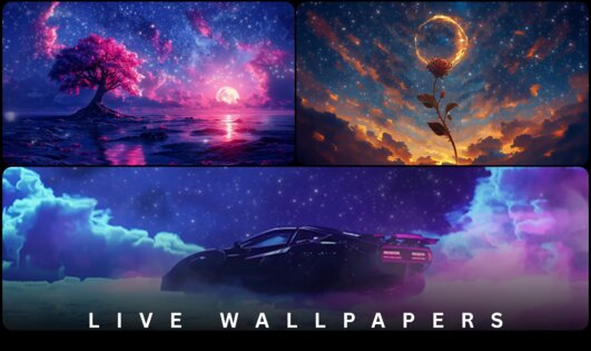 Live Wallpapers, 4K Wallpapers 6.1. Скриншот 15