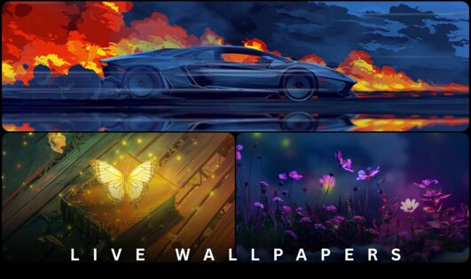 Live Wallpapers, 4K Wallpapers 6.1. Скриншот 16