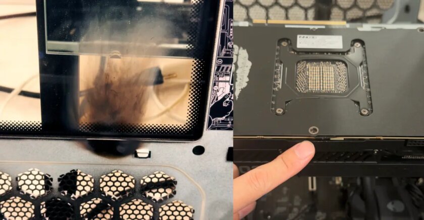 У пользователя в компьютере Alienware Aurora загорелась видеокарта GeForce RTX 5090: разъём питания не виноват