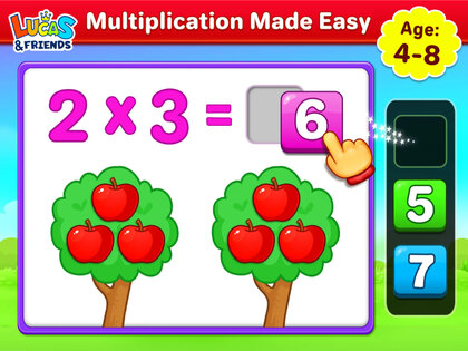 Математика игры на умножение 1.9.1. Скриншот 33