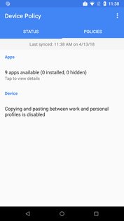Android Device Policy 164.38.0 (10826880). Скриншот 4