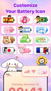 Emoji Battery Icon 1.1.6. Скриншот 2