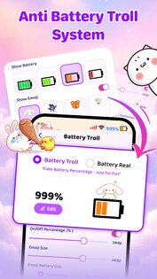 Emoji Battery Icon 1.1.6. Скриншот 4