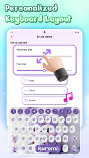 Emoji Font Keyboard & Themes 71. Скриншот 18