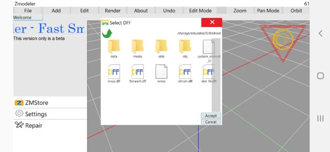 Zmodeler 2.9.4. Скриншот 3