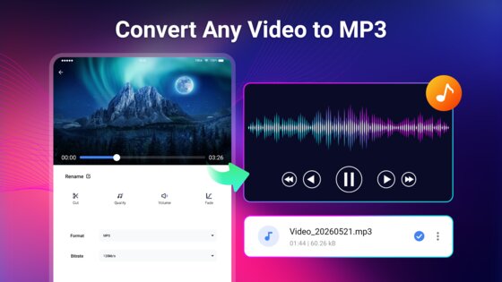 Видео в MP3 – Обрезка аудио 1.3.8. Скриншот 15