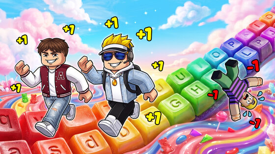 Keyboard Obby: ASMR Speed Run 1.0. Скриншот 8