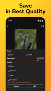 Создатель GIF: редактор GIF 2.0.7.1. Скриншот 14