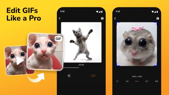 Создатель GIF: редактор GIF 2.0.7.1. Скриншот 34