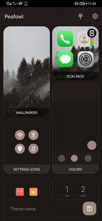 Peafowl Theme Maker for EMUI 27.5.1. Скриншот 1