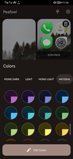 Peafowl Theme Maker for EMUI 27.5.1. Скриншот 2