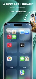 Launcher iOS 27 16.3. Скриншот 3