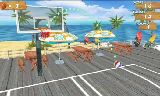 BasketBall 3D 1.0.5. Скриншот 2