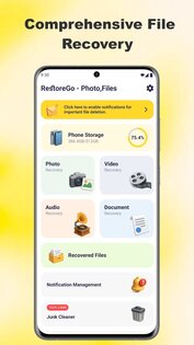 RestoreGo - Фото,Файлы 1.0.5. Скриншот 1