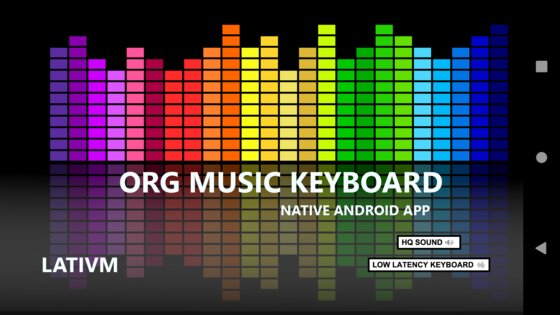 ORG Music Keyboard Simulator 1.1.2. Скриншот 1