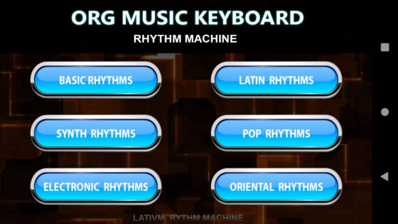 ORG Music Keyboard Simulator 1.1.2. Скриншот 3