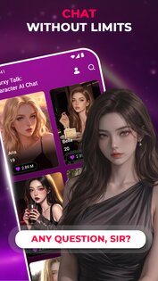 Charxy Talk: AI Чат Персонажи 1.0.2. Скриншот 3
