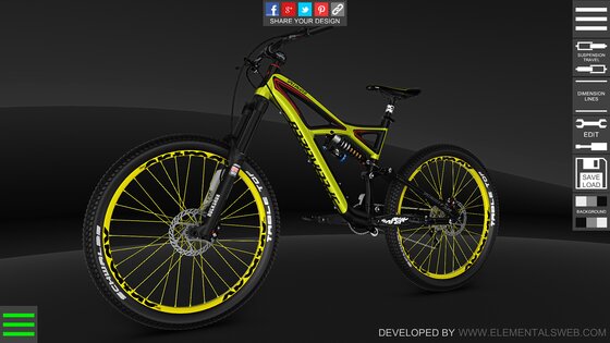 Bike 3D Configurator 2.0.0. Скриншот 3
