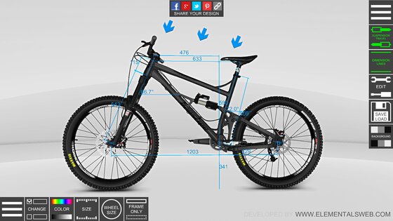 Bike 3D Configurator 2.0.0. Скриншот 4