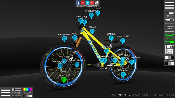 Bike 3D Configurator 2.0.0. Скриншот 7