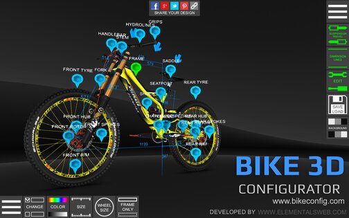 Bike 3D Configurator 2.0.0. Скриншот 9