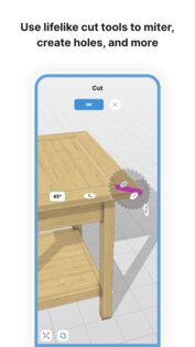 MakeByMe: 3D Furniture Design 5.9.0. Скриншот 3