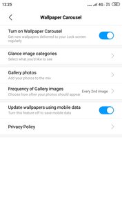 Mi Wallpaper Carousel 4.11.0. Скриншот 6