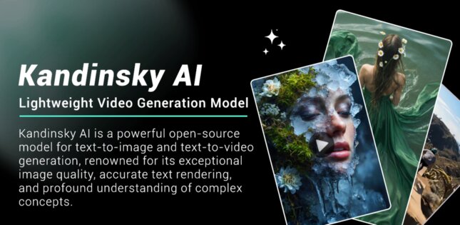 Kandinsky AI Video Generator 44.0.3. Скриншот 1