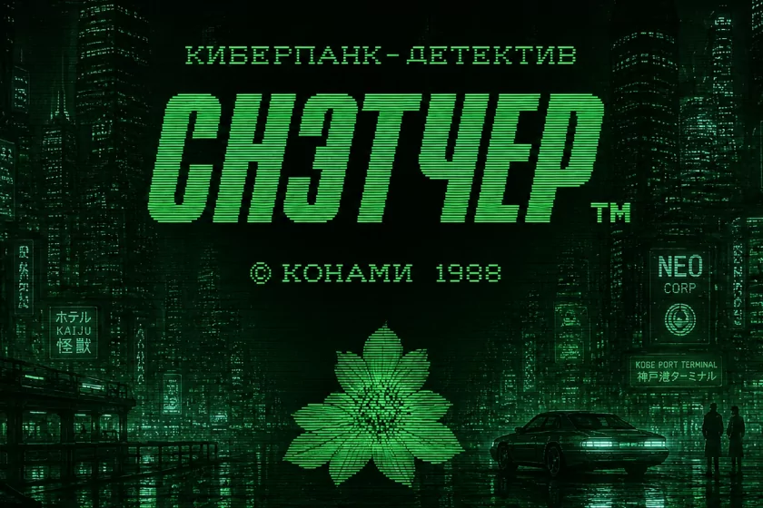 Вышел русский перевод Snatcher: киберпанк-хита от Хидэо Кодзимы