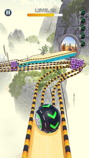 Rolling Ball Sky Escape 1.120. Скриншот 1