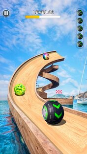 Rolling Ball Sky Escape 1.120. Скриншот 3
