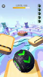 Rolling Ball Sky Escape 1.121. Скриншот 5