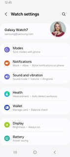 Galaxy Watch7 Manager 2.2.15.26071051. Скриншот 3