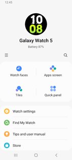 Galaxy Watch5 Manager 2.2.12.26071051. Скриншот 3