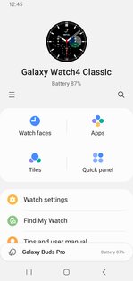 Galaxy Watch Manager 2.2.11.26071051. Скриншот 1