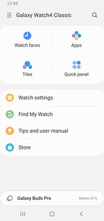 Galaxy Watch Manager 2.2.11.26071051. Скриншот 2