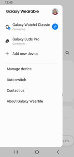 Galaxy Watch Manager 2.2.11.26071051. Скриншот 3