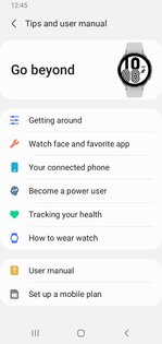 Galaxy Watch Manager 2.2.11.26071051. Скриншот 4