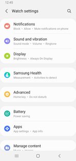 Galaxy Watch Manager 2.2.11.26071051. Скриншот 5