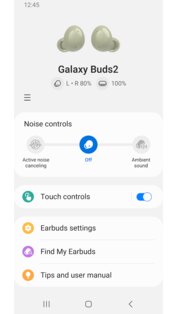Galaxy Buds2 Manager 8.5.26070351. Скриншот 1