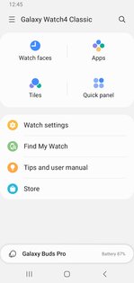 Galaxy Wearable 2.2.70.26060861. Скриншот 2