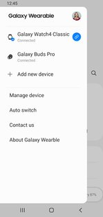 Galaxy Wearable 2.2.70.26060861. Скриншот 3